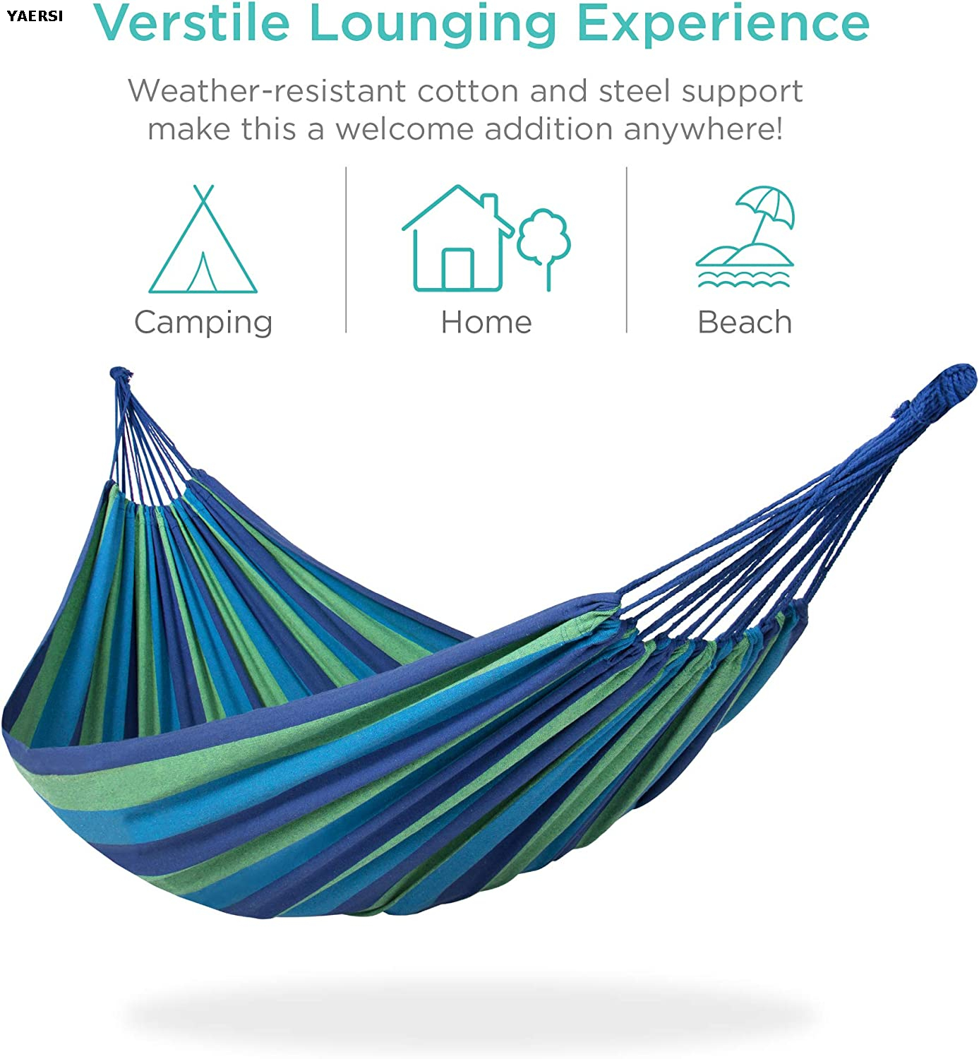 Double Hammock for Indoor And Outdoor