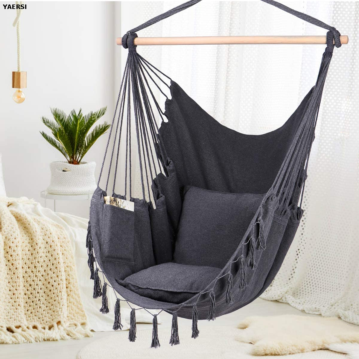 Hammock chair with Two Cushions